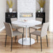 Zuo Phoenix Dining Table White - Bed & Sofa Hub