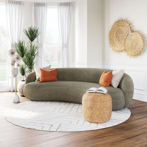 ZUO Tibet Sofa Olive Green - Bed & Sofa Hub