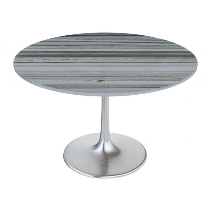 Zuo Star City Dining Table Gray & Silver - Bed & Sofa Hub