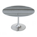 Zuo Star City Dining Table Gray & Silver - Bed & Sofa Hub
