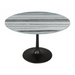 Zuo Central City Dining Table Gray & Black - Bed & Sofa Hub