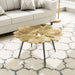 Zuo Gingko Coffee Table Antique Brass - Bed & Sofa Hub