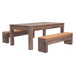 Zuo Bonker 3 in 1 Table Brown - Bed & Sofa Hub