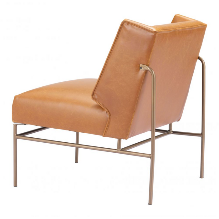 Zuo Atlanta Accent Chair Brown - Bed & Sofa Hub