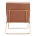 Zuo Dallas Accent Chair Vintage Brown - Bed & Sofa Hub