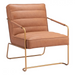 Zuo Dallas Accent Chair Vintage Brown - Bed & Sofa Hub