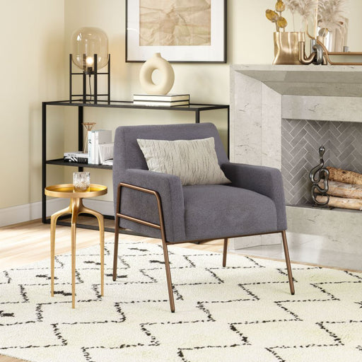 Zuo Charleston Accent Chair Gray - Bed & Sofa Hub