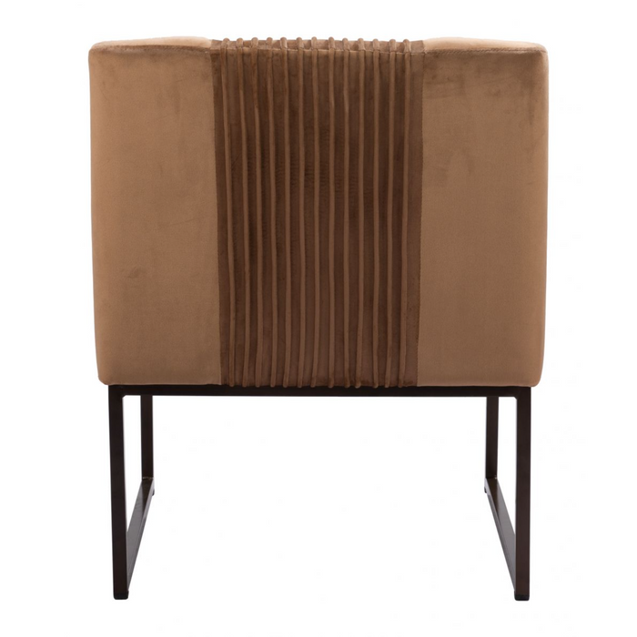 Zuo Sante Fe Accent Chair Brown - Bed & Sofa Hub