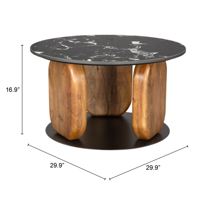 Zuo Pemba Coffee Table Multicolor - Bed & Sofa Hub