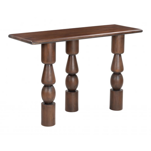 Zuo Split Console Table Brown - Bed & Sofa Hub