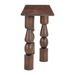 Zuo Split Console Table Brown - Bed & Sofa Hub