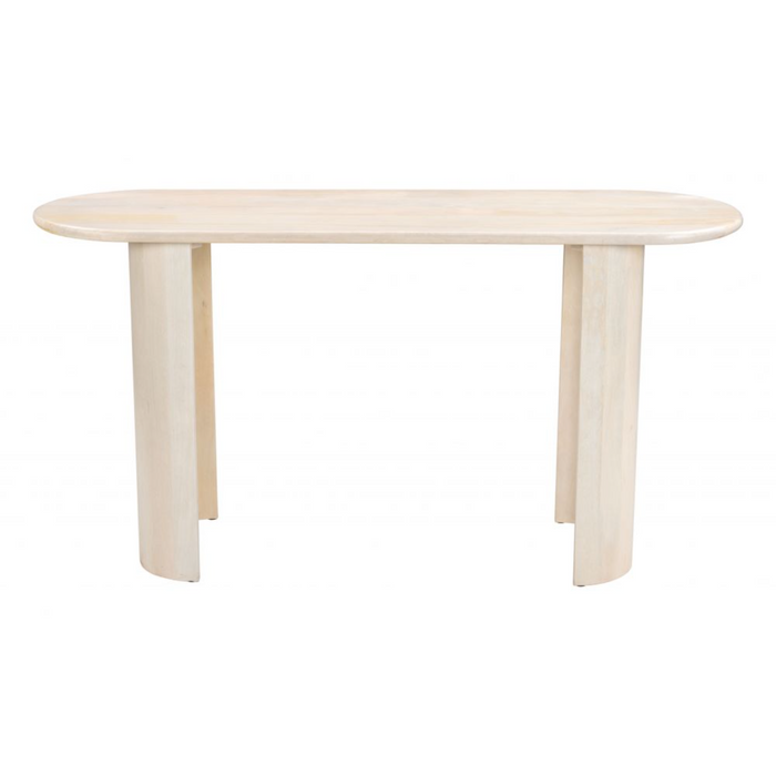 Zuo Risan Console Table Natural - Bed & Sofa Hub