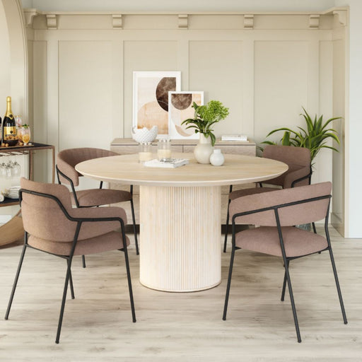 Zuo Izola Dining Table Natural - Bed & Sofa Hub