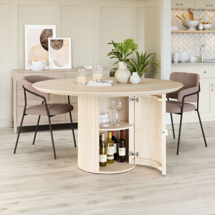 Zuo Izola Dining Table Natural - Bed & Sofa Hub