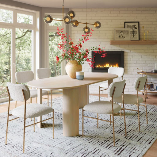 Zuo Risan Dining Table Natural - Bed & Sofa Hub