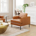 Zuo Decade Armchair Brown - Bed & Sofa Hub