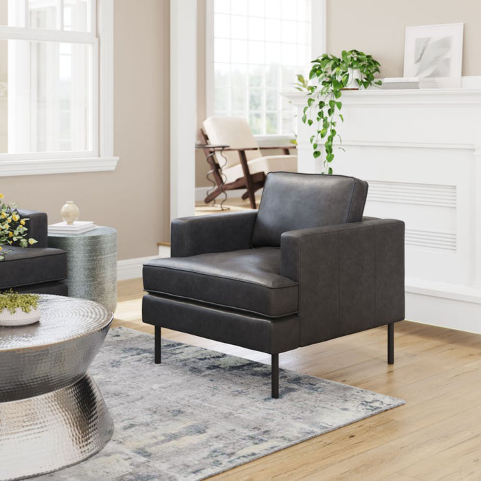 Zuo Decade Armchair Vintage Gray - Bed & Sofa Hub