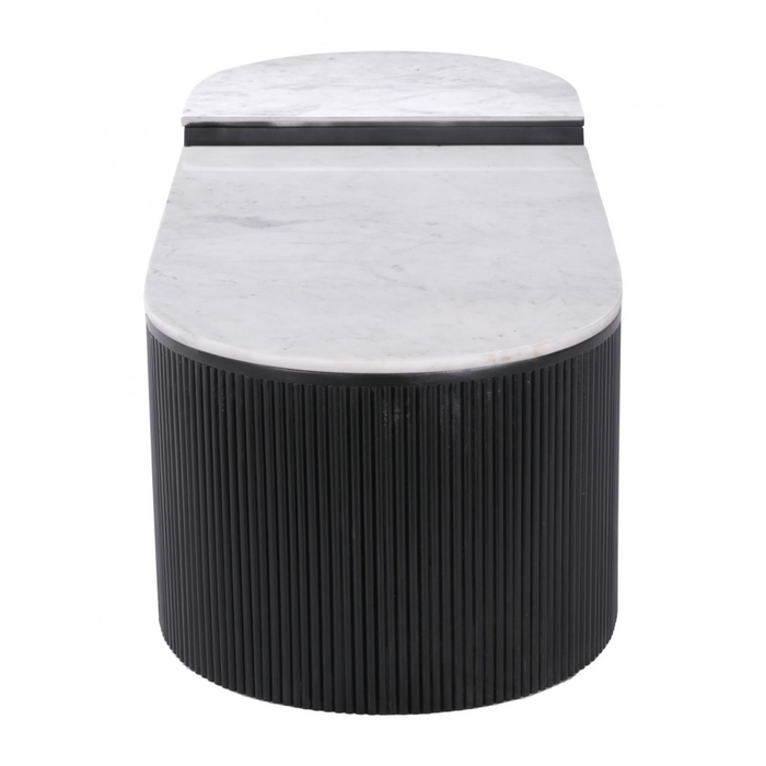 Zuo Ormara Coffee Table Set White & Black - Bed & Sofa Hub