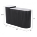 Zuo Ormara Console Table Set White & Black - Bed & Sofa Hub