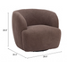 Zuo Govan Swivel Chair Brown - Bed & Sofa Hub