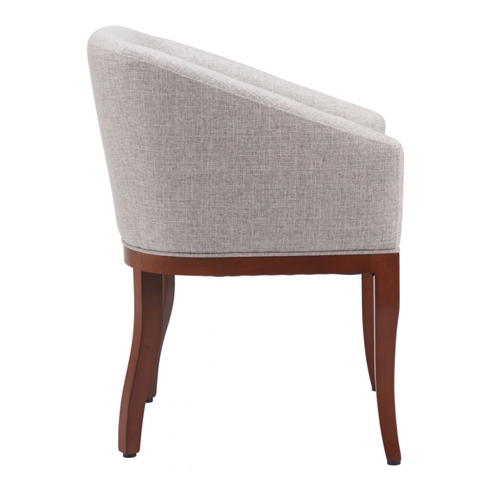 ZUO Serasa Dining Chair Gray - Bed & Sofa Hub