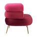 Zuo Arish Accent Chair Red - Bed & Sofa Hub