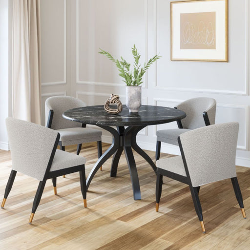 Zuo Sumay Dining Table Black - Bed & Sofa Hub