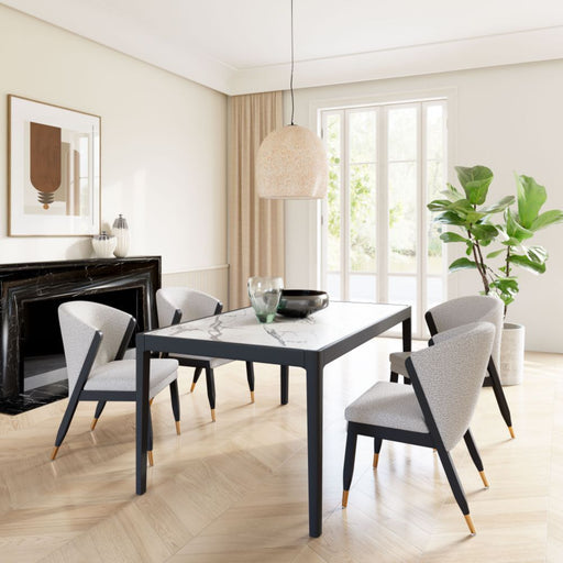 Zuo Tokai Dining Table White - Bed & Sofa Hub