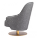 Zuo Withby Accent Chair Gray - Bed & Sofa Hub