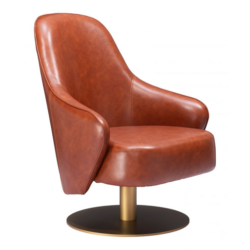 Zuo Withby Accent Chair Brown - Bed & Sofa Hub