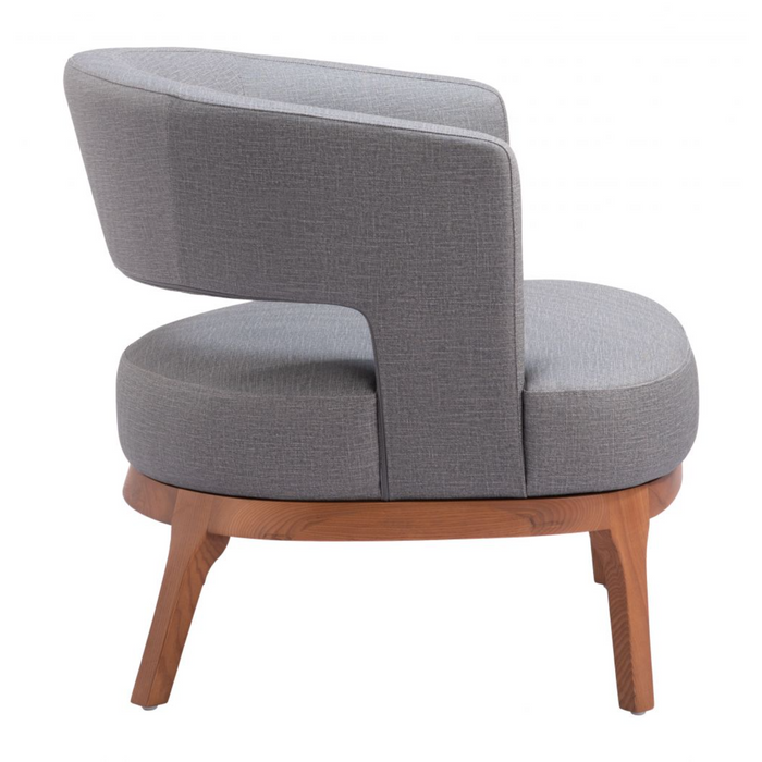 Zuo Penryn Accent Chair Slate Gray - Bed & Sofa Hub