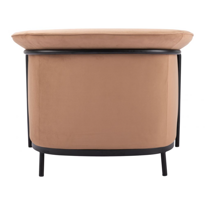 Zuo Burry Accent Chair Tan - Bed & Sofa Hub