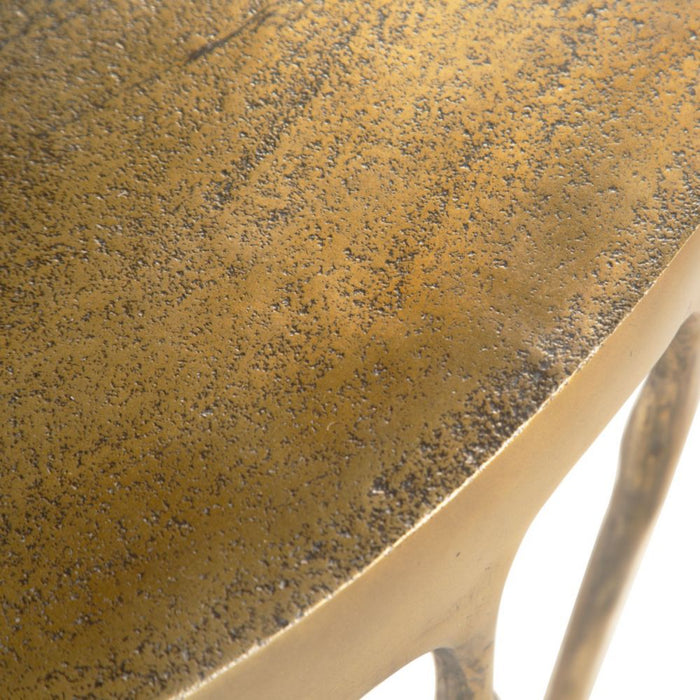 Zuo Drip Coffee Table Antique Brass - Bed & Sofa Hub