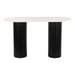 Zuo Izola Console Table White & Black - Bed & Sofa Hub