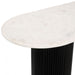 Zuo Izola Console Table White & Black - Bed & Sofa Hub
