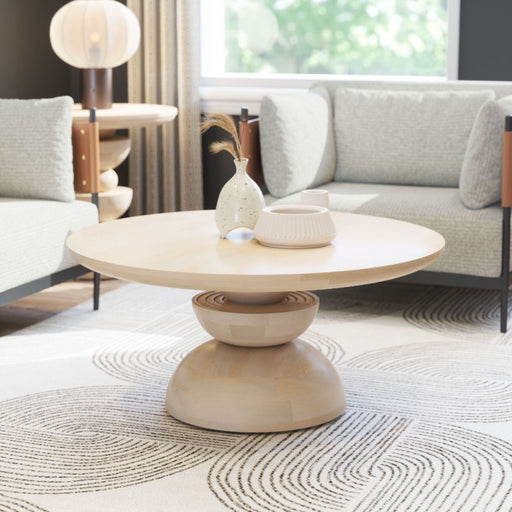 Zuo Bilanka Coffee Table Natural - Bed & Sofa Hub
