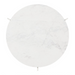 Zuo Barmas Coffee Table White & Silver - Bed & Sofa Hub