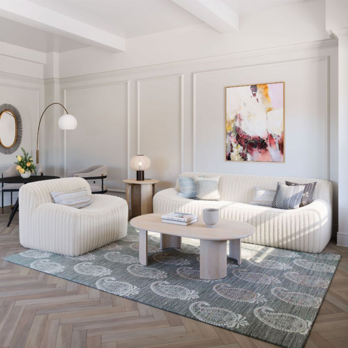 ZUO Osterbro Sofa Cream - Bed & Sofa Hub
