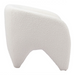 Zuo Lopta Accent Chair White - Bed & Sofa Hub