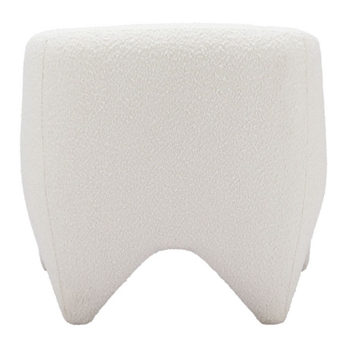 Zuo Lopta Accent Chair White - Bed & Sofa Hub