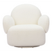 Zuo Pilka Swivel Chair White - Bed & Sofa Hub