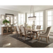 Coaster Brockway 7-piece Extension Leaf Dining Room Set Barley Brown - Bed & Sofa Hub