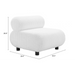 Zuo Rahat Accent Chair White - Bed & Sofa Hub