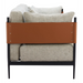 Zuo Stirbe Loveseat Gray - Bed & Sofa Hub