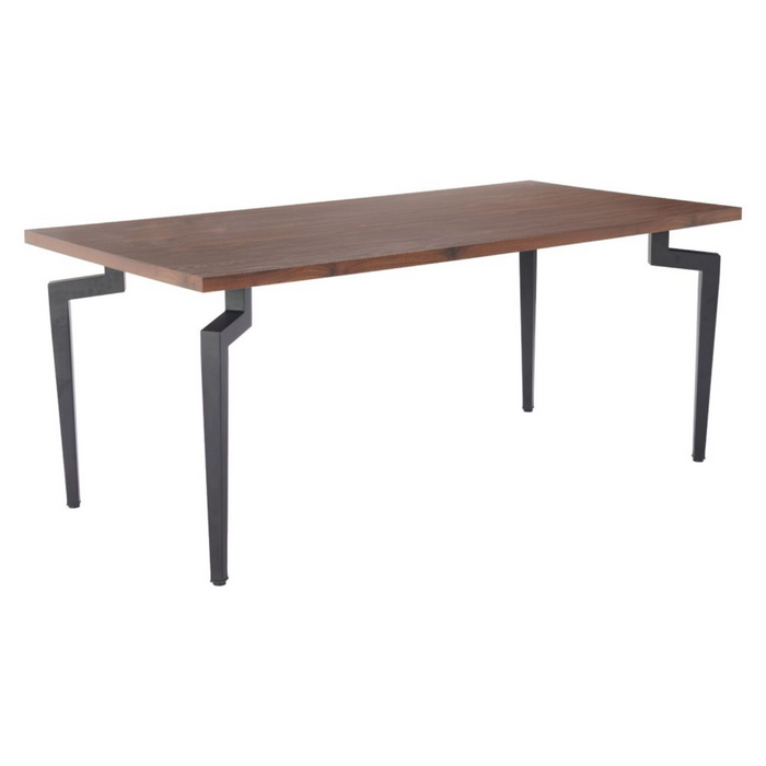 Zuo Kani Dining Table Walnut - Bed & Sofa Hub