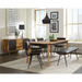 Coaster  Partridge 6-piece Dining Room Set Natural Sheesham and Espresso - Bed & Sofa Hub