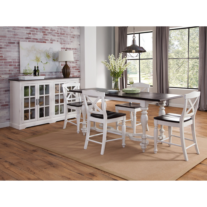 Sunny Designs Carriage House Friendship Table European Cottage - Bed & Sofa Hub