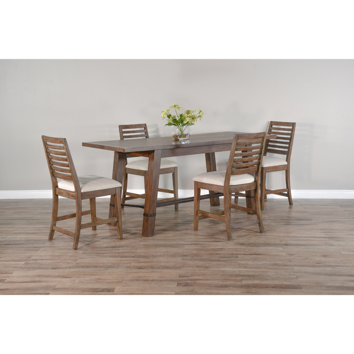 Sunny Designs Rectangular Counter Height Table Buckskin - Bed & Sofa Hub