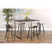 Sunny Designs Newport Counter Height Dining Table Tobacco Leaf - Bed & Sofa Hub