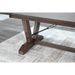 Sunny Designs Yellowstone Extension Table with Folding Leaves Buckskin - Bed & Sofa Hub